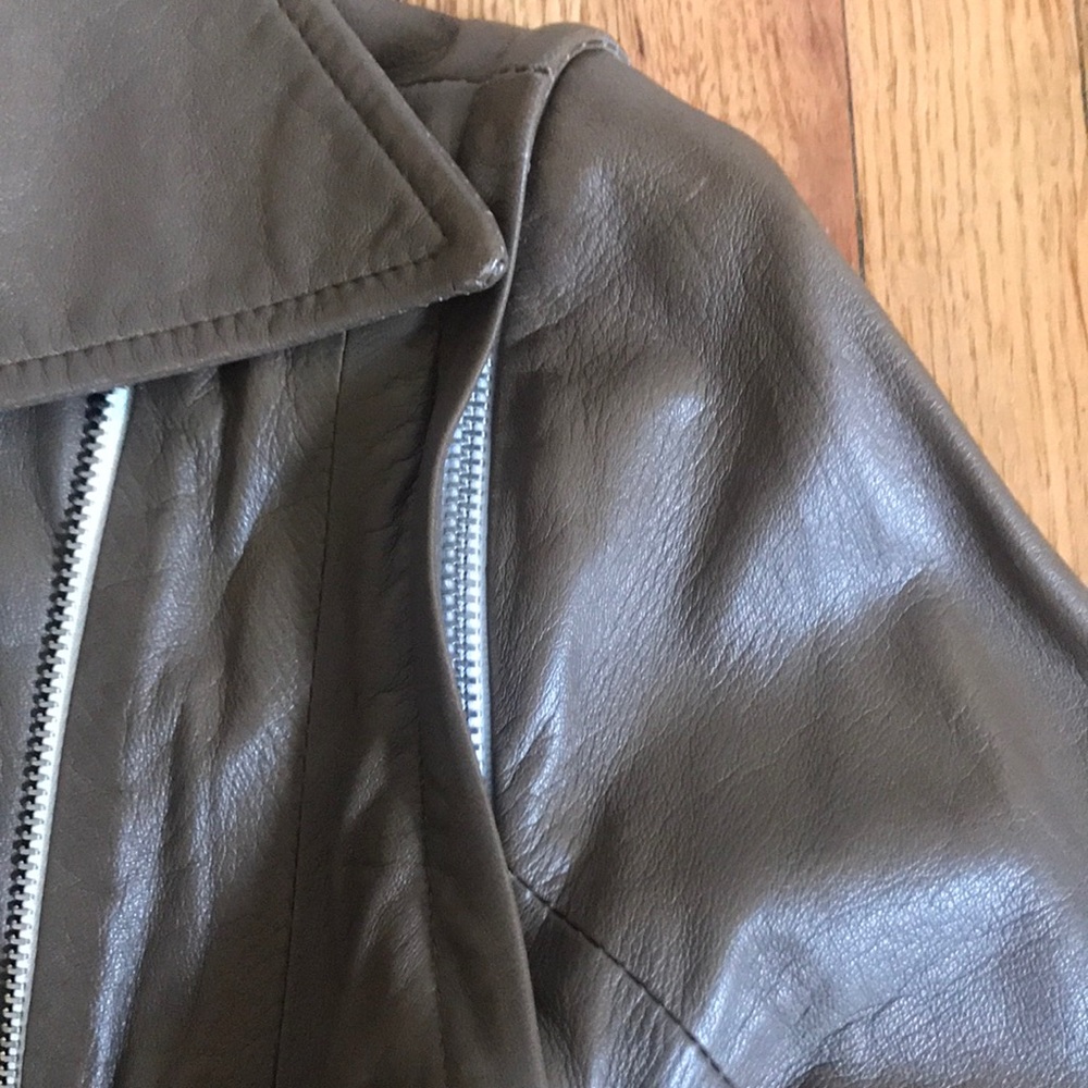 Veronica Beard real leather jacket and vest - Picture 4 of 4